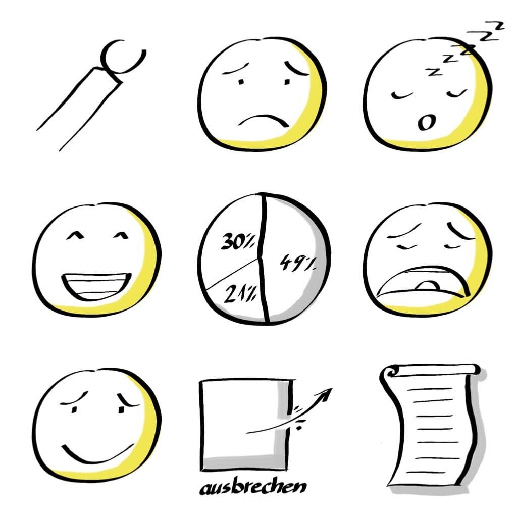 Sketchnote Icon Set 9x9